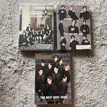 Snow Man THE BEST 2020-2025 3가지 형태 특전 포함