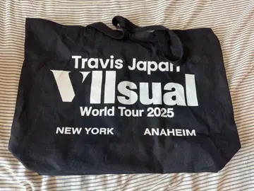 TravisJapan 트라자 월드 투어 한정판 토트 아나하임