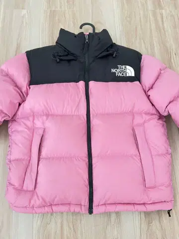 THE NORTH FACE 다운 코트 M 핑크/블랙
