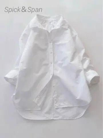 Spick & Span 코튼 셔츠