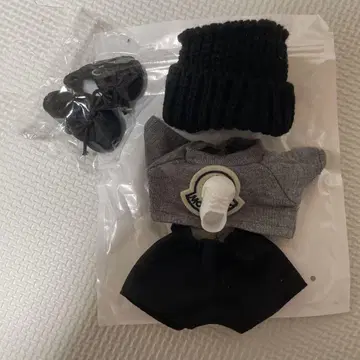 옷 갈아입기 의류 세트 그레이 블랙 라브브용