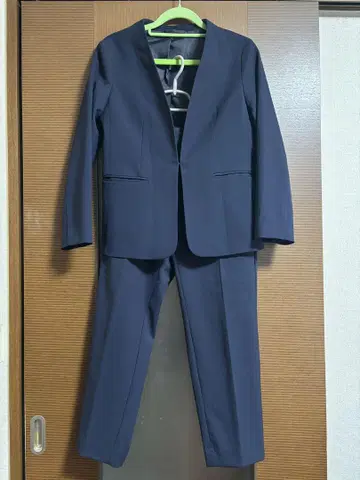 GU 노카라 자켓 팬츠 셋업 워셔블 새상품급