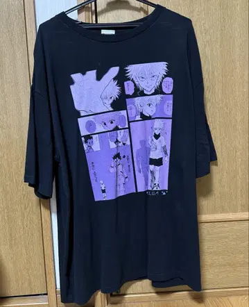 HUNTER x HUNTER 키루아=조르딕 빅 실루엣 T셔츠