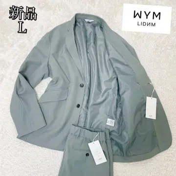 WYM LIDNM [새상품] 셋업 수트 스모크 그레이 L 사이즈 총 안감