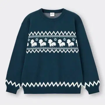 [미사용품] GU 하이 게이지 스웨터 pokemon2 포켓몬