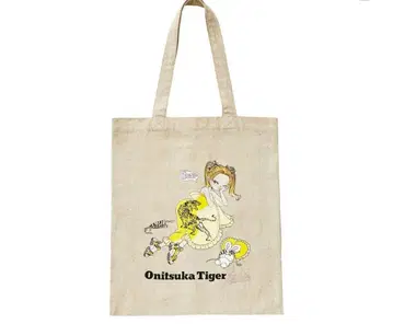 오니츠카타이거 foxy illustrations 토트백