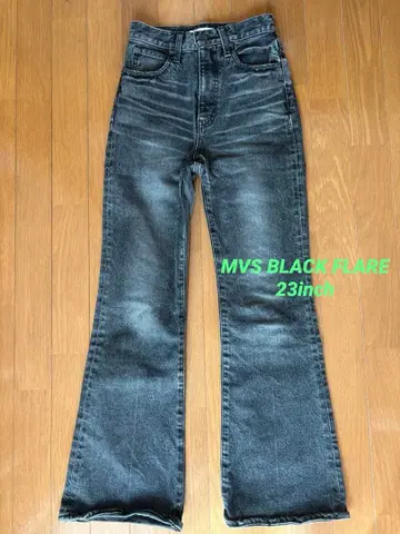 MOUSSY MVS BLACK FLARE (23inch BLK)