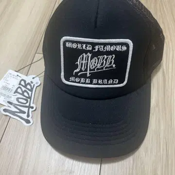 MOBB 블랙 메쉬 캡