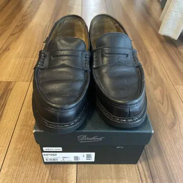 Paraboot REIMS/MARCHE 블랙 로퍼 사이즈 8