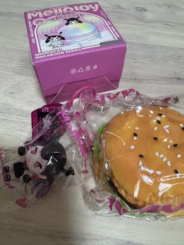 mellojoy 스퀴즈 햄버거 시크릿 메로조이