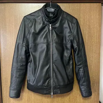 블랙 가죽 자켓