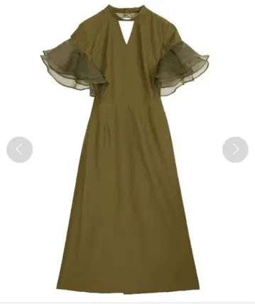 BACK OPEN FLARE DRESS amerivintage
