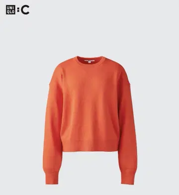 UNIQLO C 스무스 코튼 크루넥 스웨터 L
