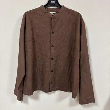 HAI SPORTING GEAR 브라운 긴팔 셔츠