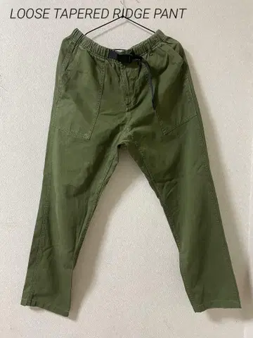 그라미치 루즈 테이퍼드 릿지 팬츠