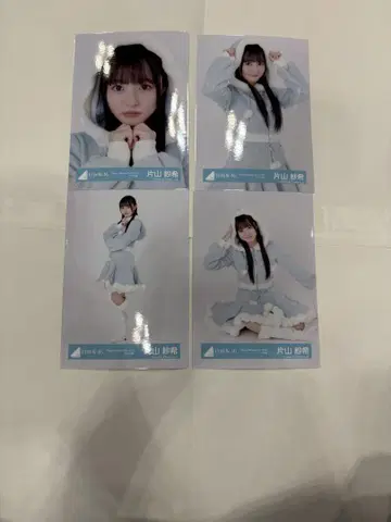 히나타자카46 브로마이드 산타 의상 컴프 카타야마 사키