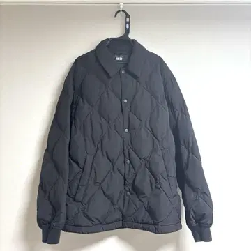 유니클로 UNIQLO PUFFTECH 퀼팅 자켓 M 블랙