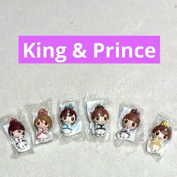 [ 미사용 새상품 ] King&Prince 킹프리 PVC 키링 6종