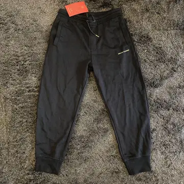 ARMANI EXCHANGE 블랙 조거 팬츠