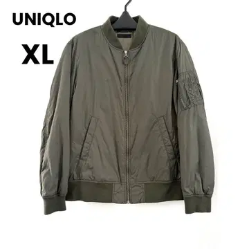 UNIQLO 유니클로 MA-1 블루종 올리브 XL 사이즈