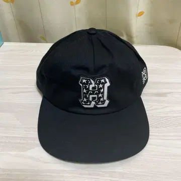 HUF H-Star 스냅백 캡 블랙