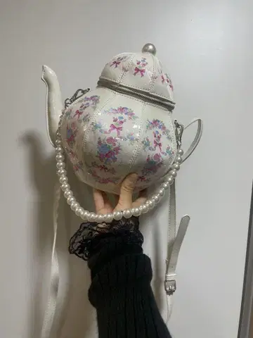 찻주전자형 숄더백