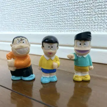 레트로 도라에몽 손가락 인형 진구, 퉁퉁이, 비실이