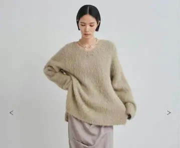 miesrohe 미에 샤기 니트