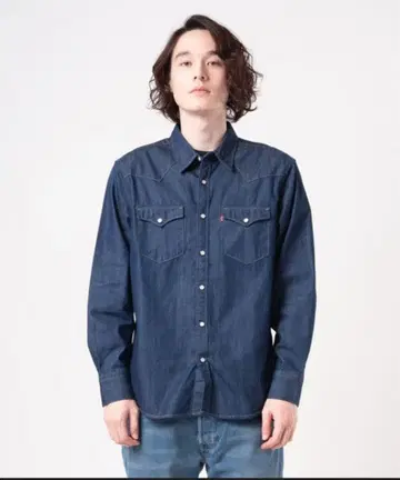 Levis 데님 셔츠