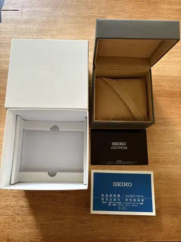 SEIKO ASTRON 빈 상자