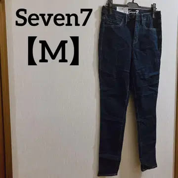 Seven7 [ M ] 스키니 데님 데님 다크 블루