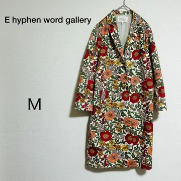 E hyphen word gallery 플라워 프린트 원피스