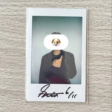 Stray kids 승민 친필 사인 폴라로이드