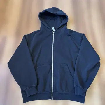 로스앤젤레스 어패럴 집업 후드티 블랙 L MADE IN USA