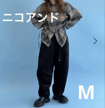 니코앤드 MORD NORM CORE 기모 포켓 벌룬 팬츠