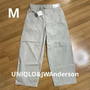 UNIQLO&JWAnderson 코튼 와이드 팬츠 M 사이즈
