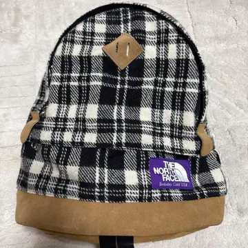 THE NORTH FACE 체크 무늬 백팩