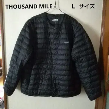 THOUSAND MILE 사우전드마일 다운 자켓 L 블랙색상