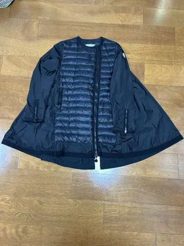 MONCLER 블랙 다운 자켓 점퍼 사이즈 0