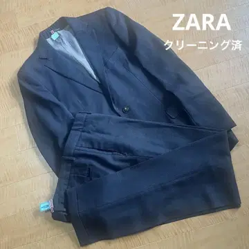 다크 블루 더블 브레스트 비즈니스 정장