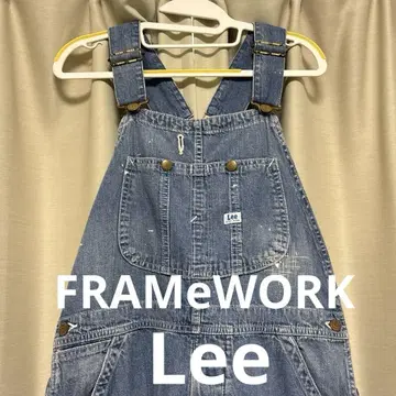 레어 Lee FRAMeWORK 별주 리메이크 오버롤