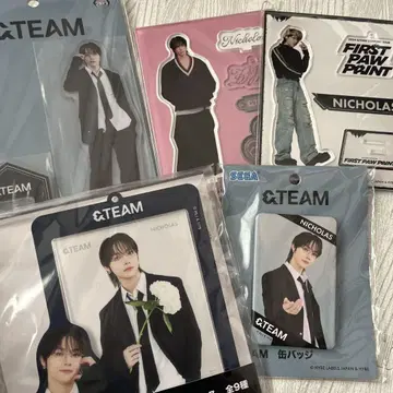 &team 니콜라스 아크릴 스탠드 세트