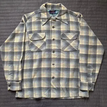 70s 펜들턴 보드 셔츠 Pendleton 플란넬 셔츠 옴브레