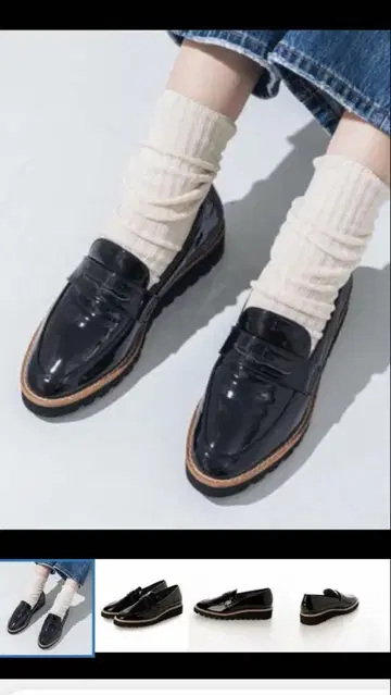 EVOI 블랙 로퍼