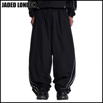 jaded london Black Vapor 트레이닝복 팬츠
