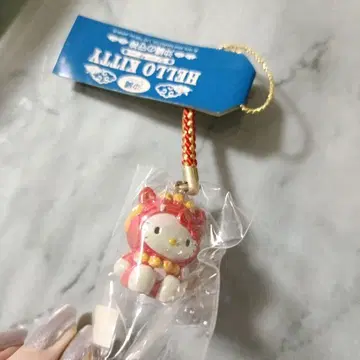 [레어] HELLO KITTY 오키나와 한정판 스트랩 방울 포함