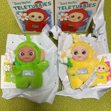 텔레토비즈 say hello 세이할로우 봉제 인형 키링