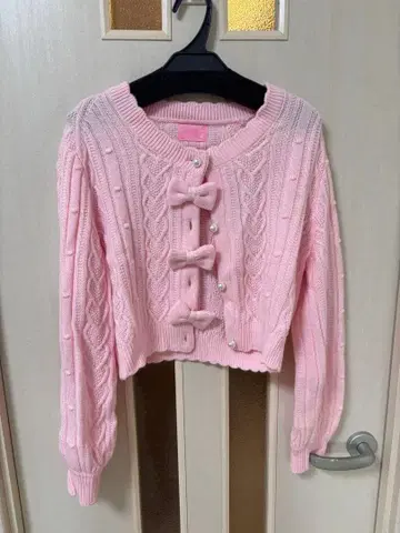 엔젤릭 프리티 핑크 가디건