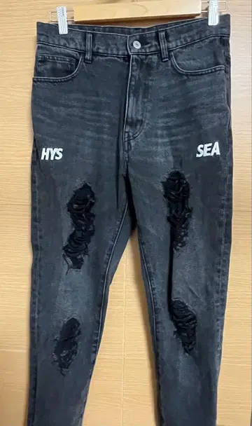 wind and sea hysteric glamour 데님 팬츠