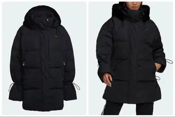 adidas 2way 후드 부착 다운 자켓